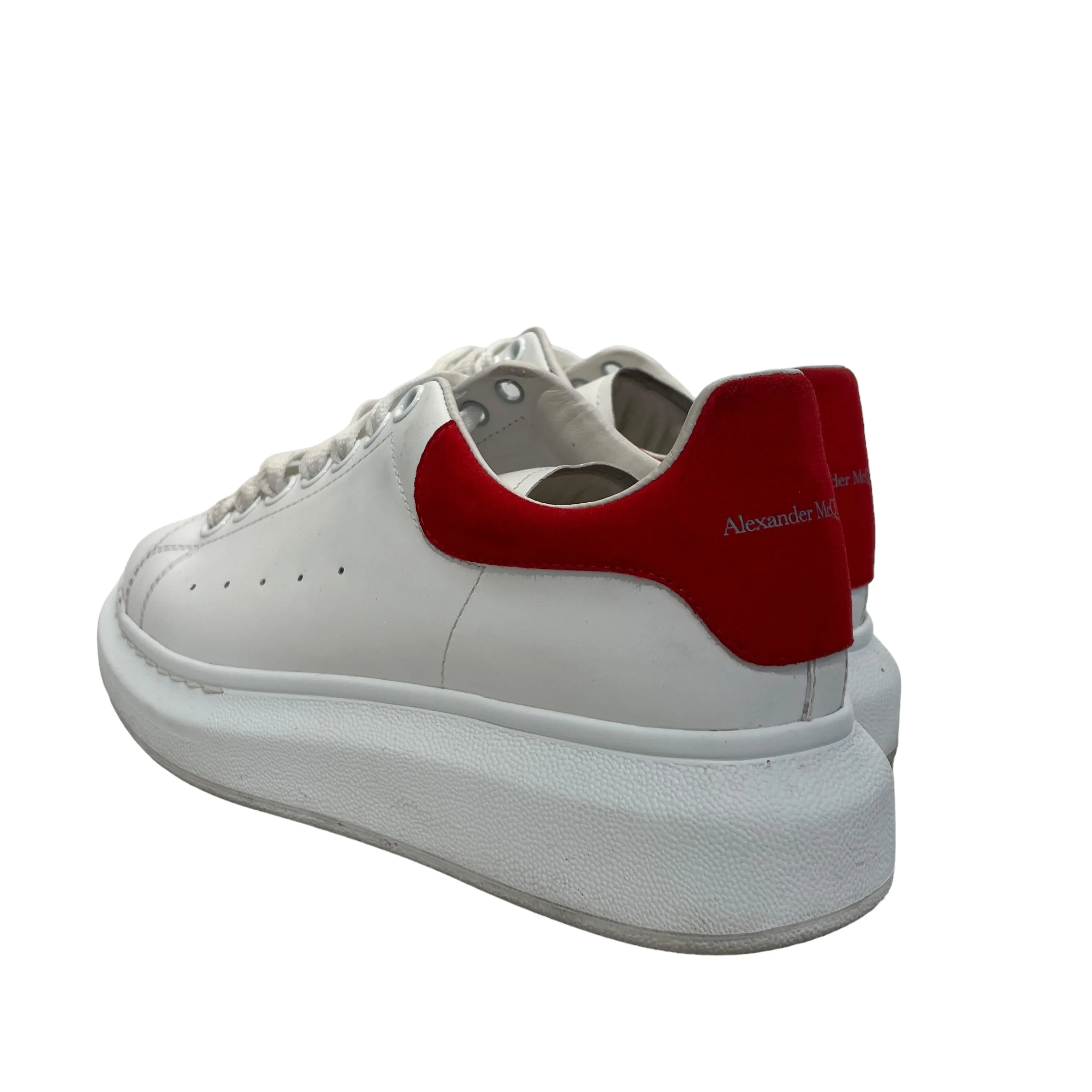 Alexander McQueen/Low-Sneakers/US 6/Leather/WHT/
