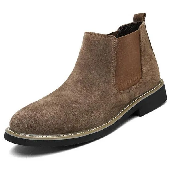 Angelo Ricci™ Chelsea Leather Ankle Boots