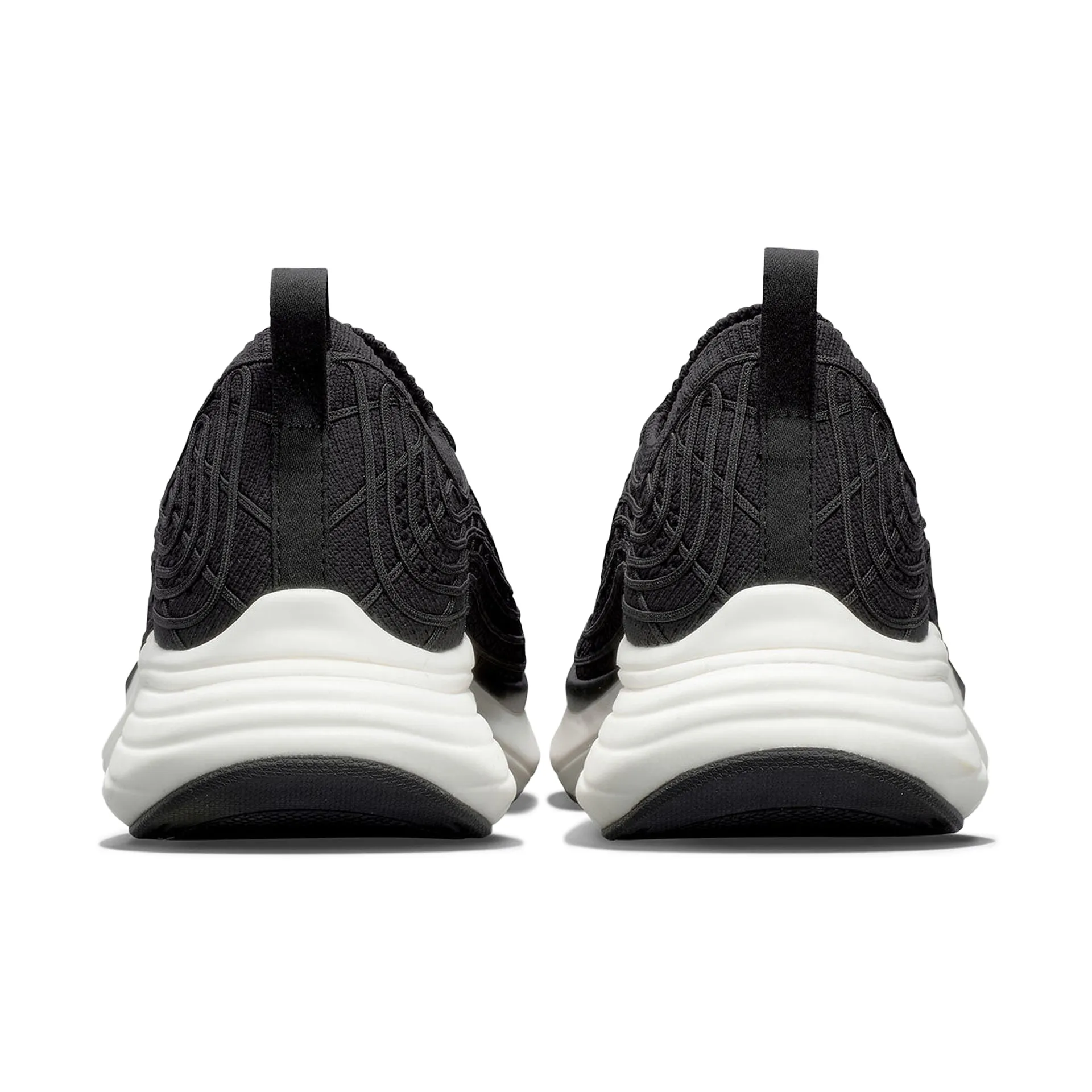 APL TechLoom Zipline Black & White Sneakers
