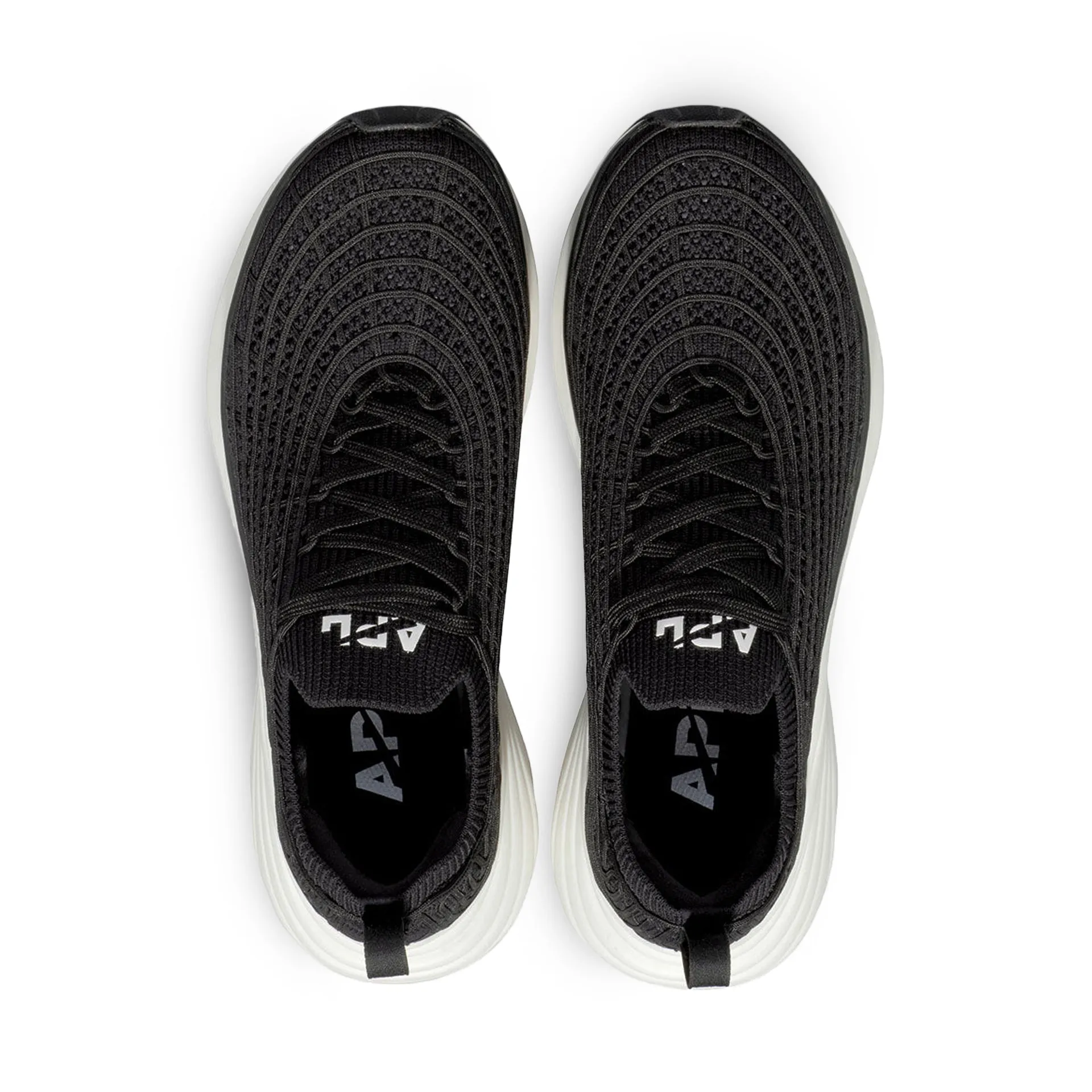 APL TechLoom Zipline Black & White Sneakers