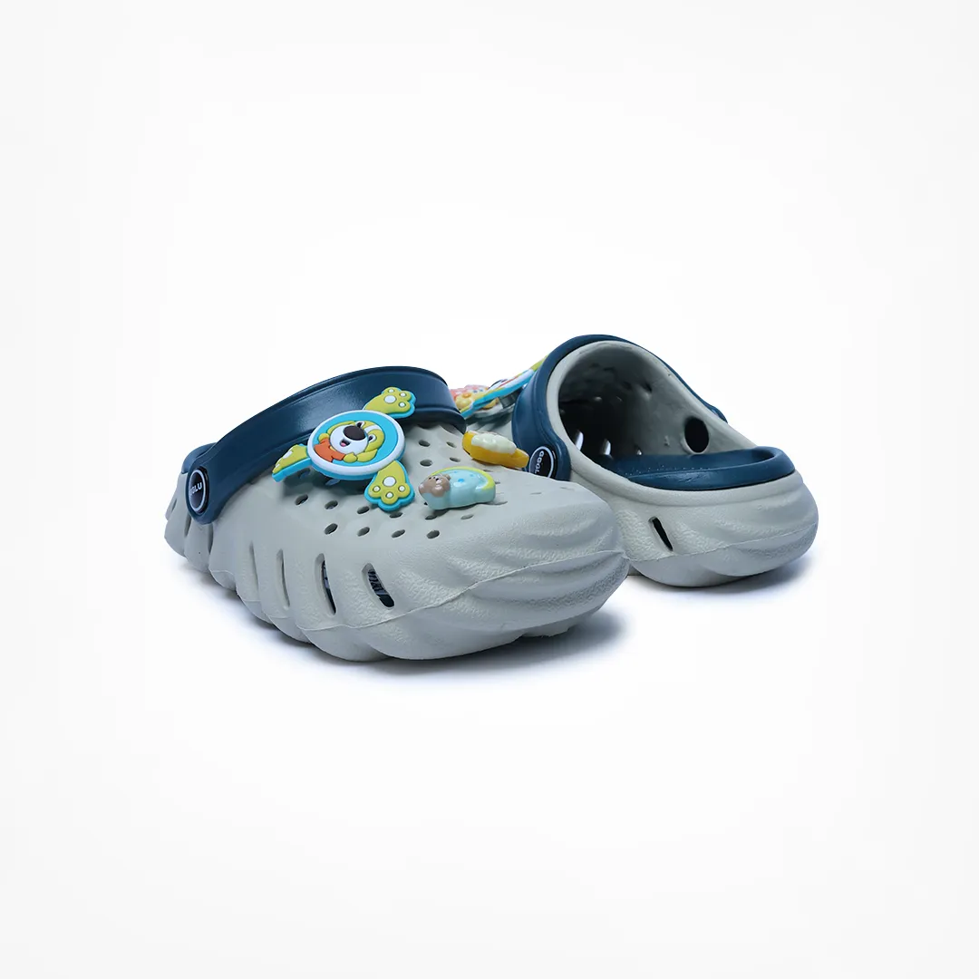 Birdsoles -  Wave Riders Clogs - Grey