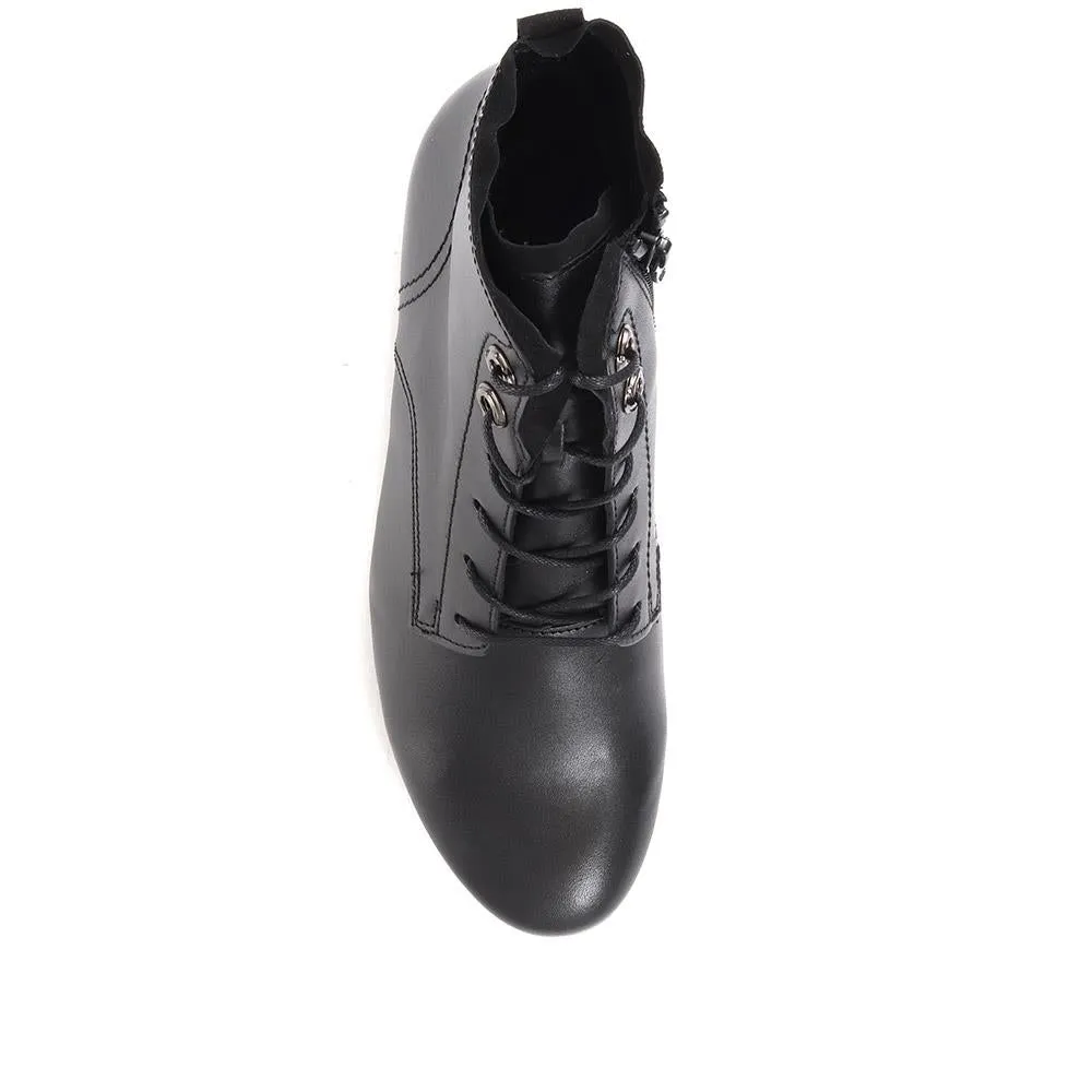Block-Heeled Ankle Boots - GAB36532 / 322 830