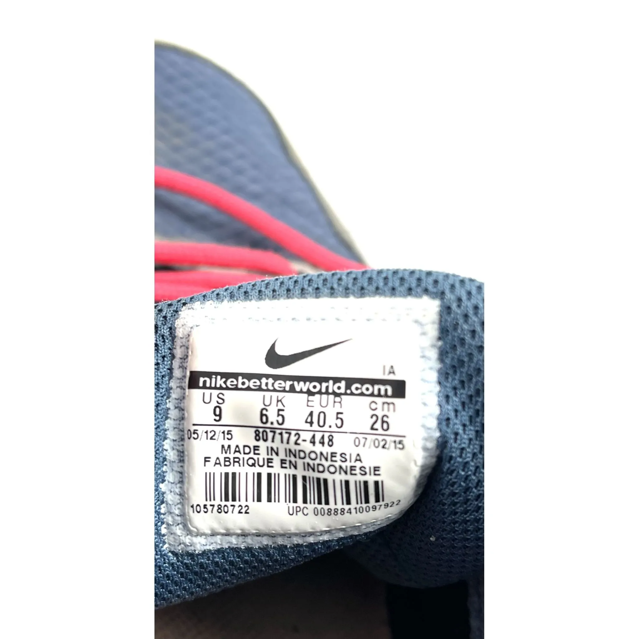 Blue Nike Branded Joggers