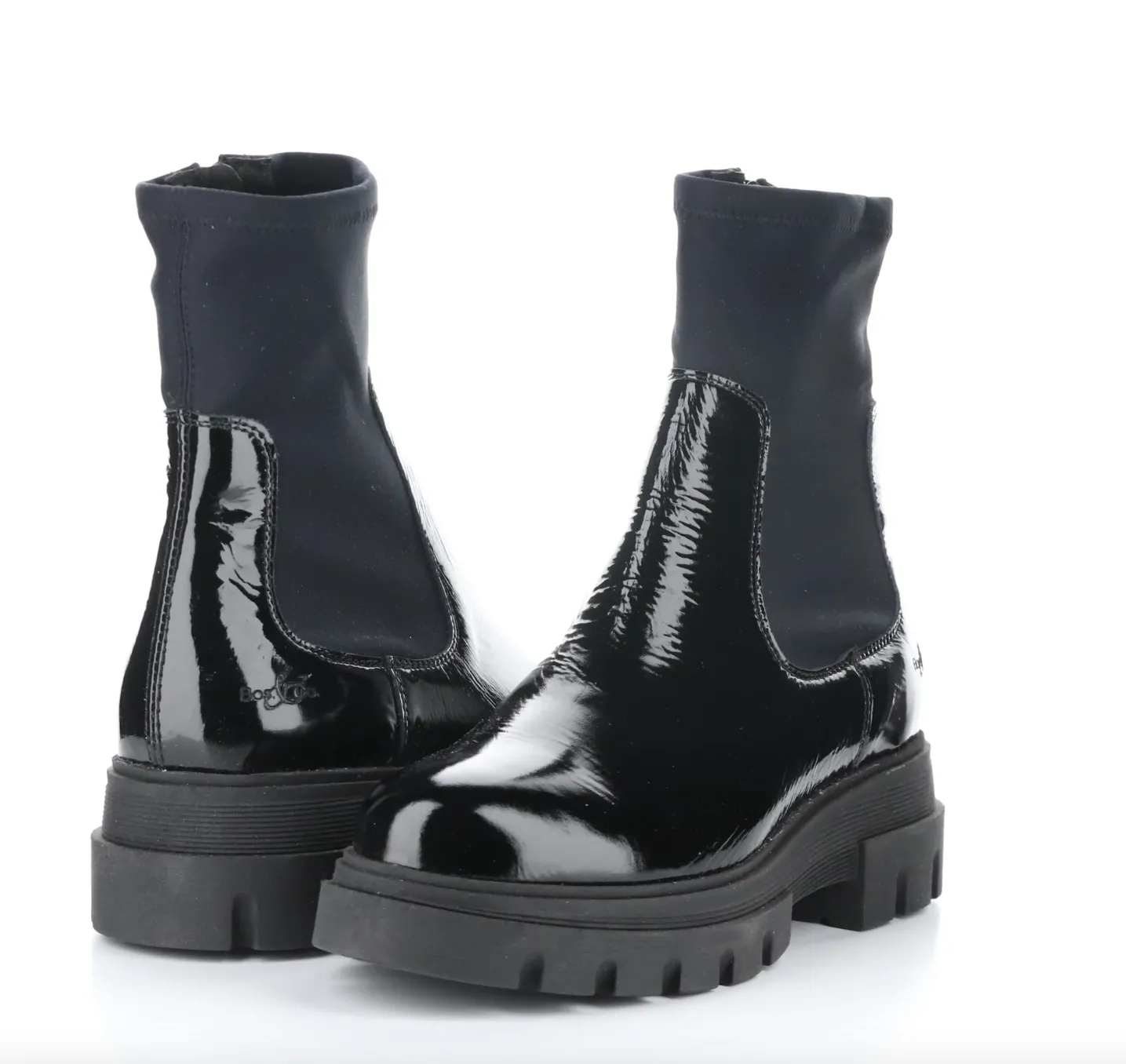 Bos&Co. "Five" Black Patent - Ankle Boot