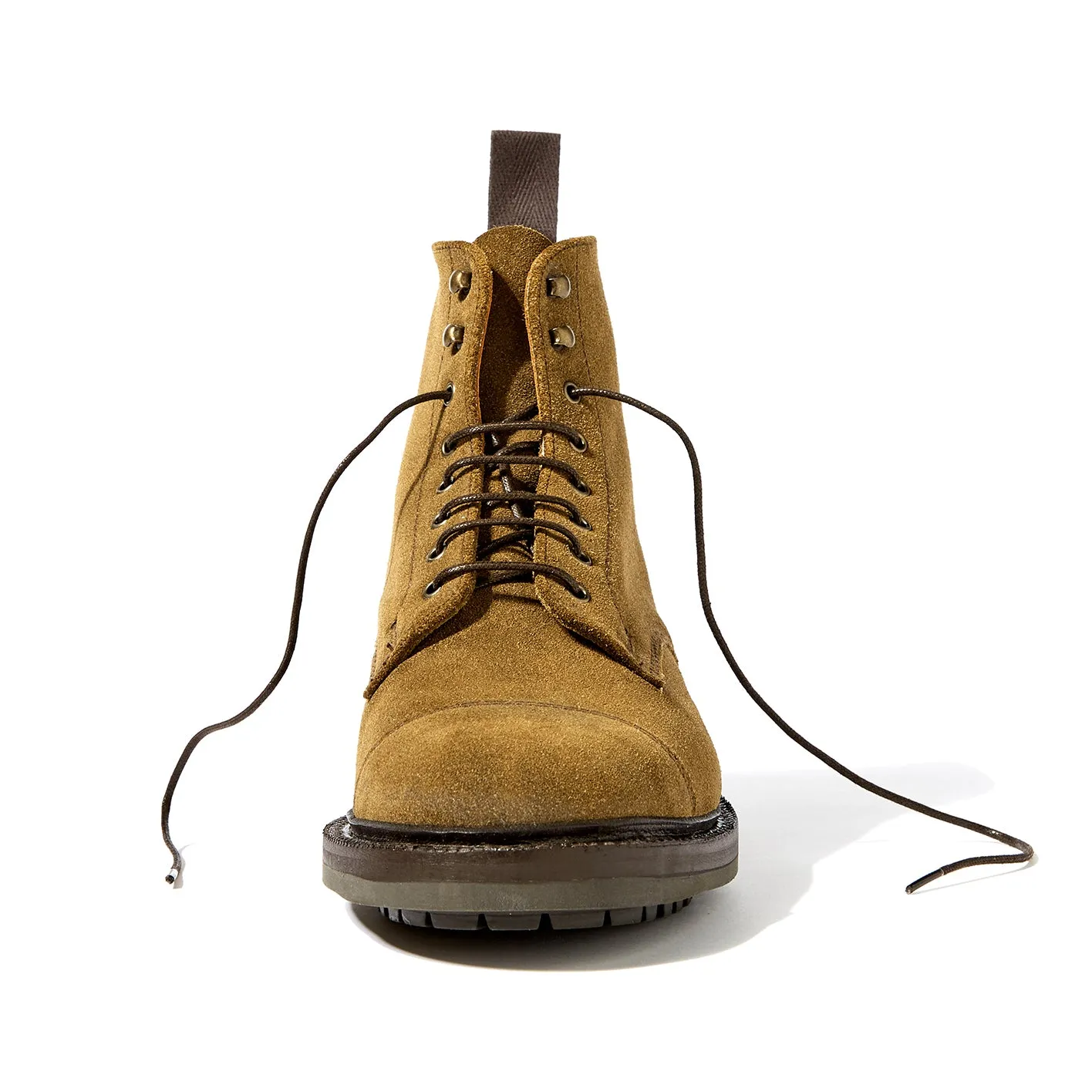 British Made Upton Suede Derby Cap Boot