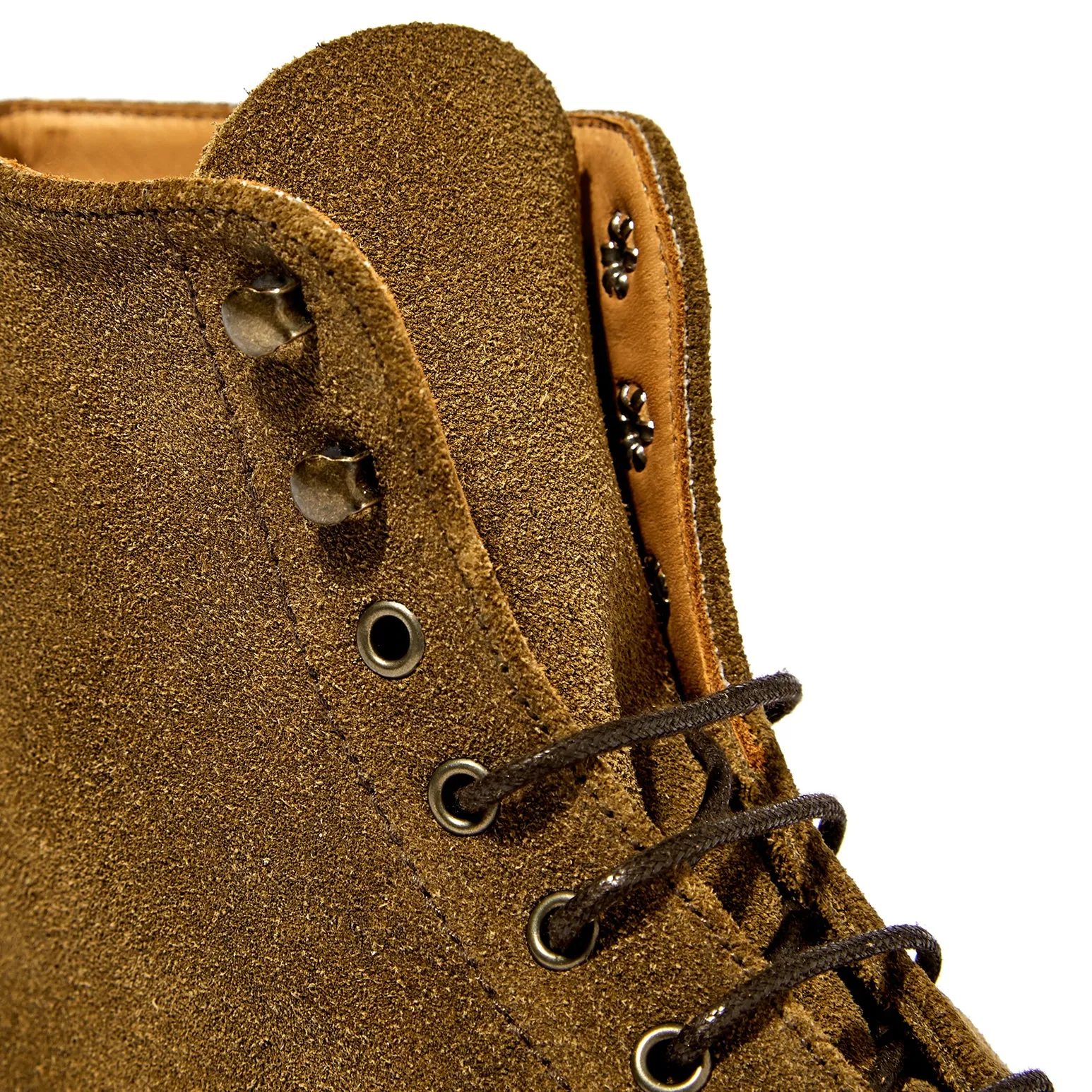 British Made Upton Suede Derby Cap Boot