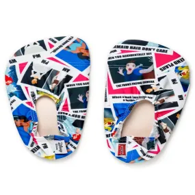 COEGA Girls Youth Pool Shoes-Black Princess MEME's