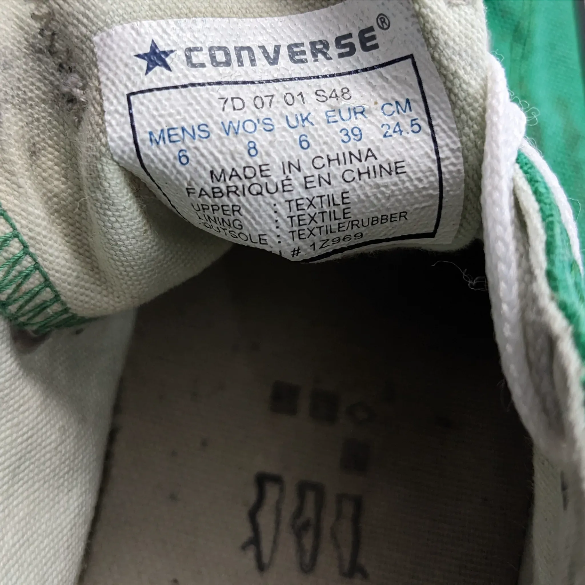 Converse Green Sneakers