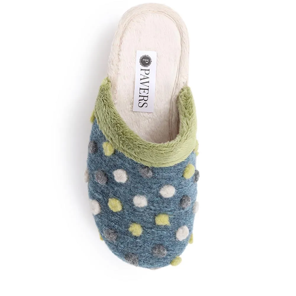 Cushioned Mule Slippers - FEVI40009 / 326 326