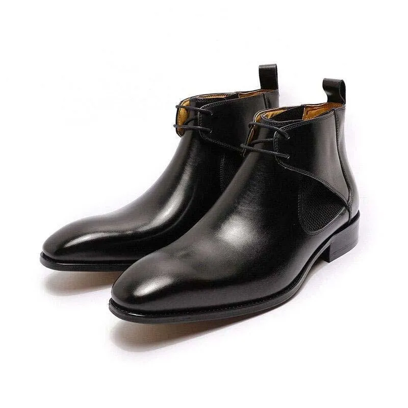 DW Men's Genuine Leather Chukka Boots