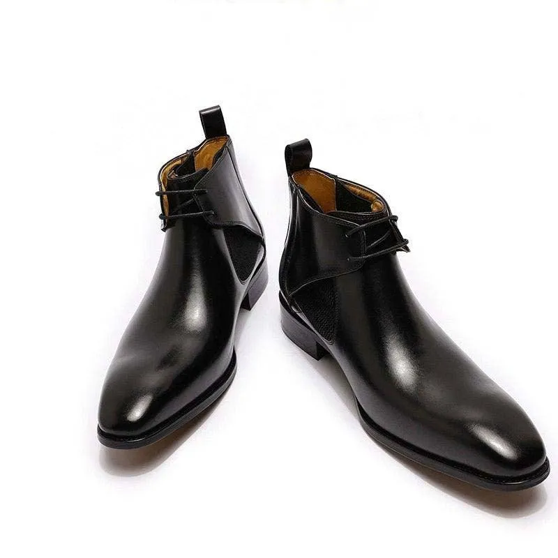 DW Men's Genuine Leather Chukka Boots