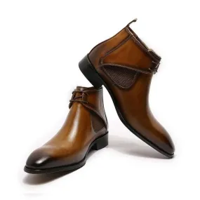 DW Men's Genuine Leather Chukka Boots