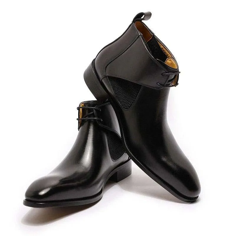 DW Men's Genuine Leather Chukka Boots