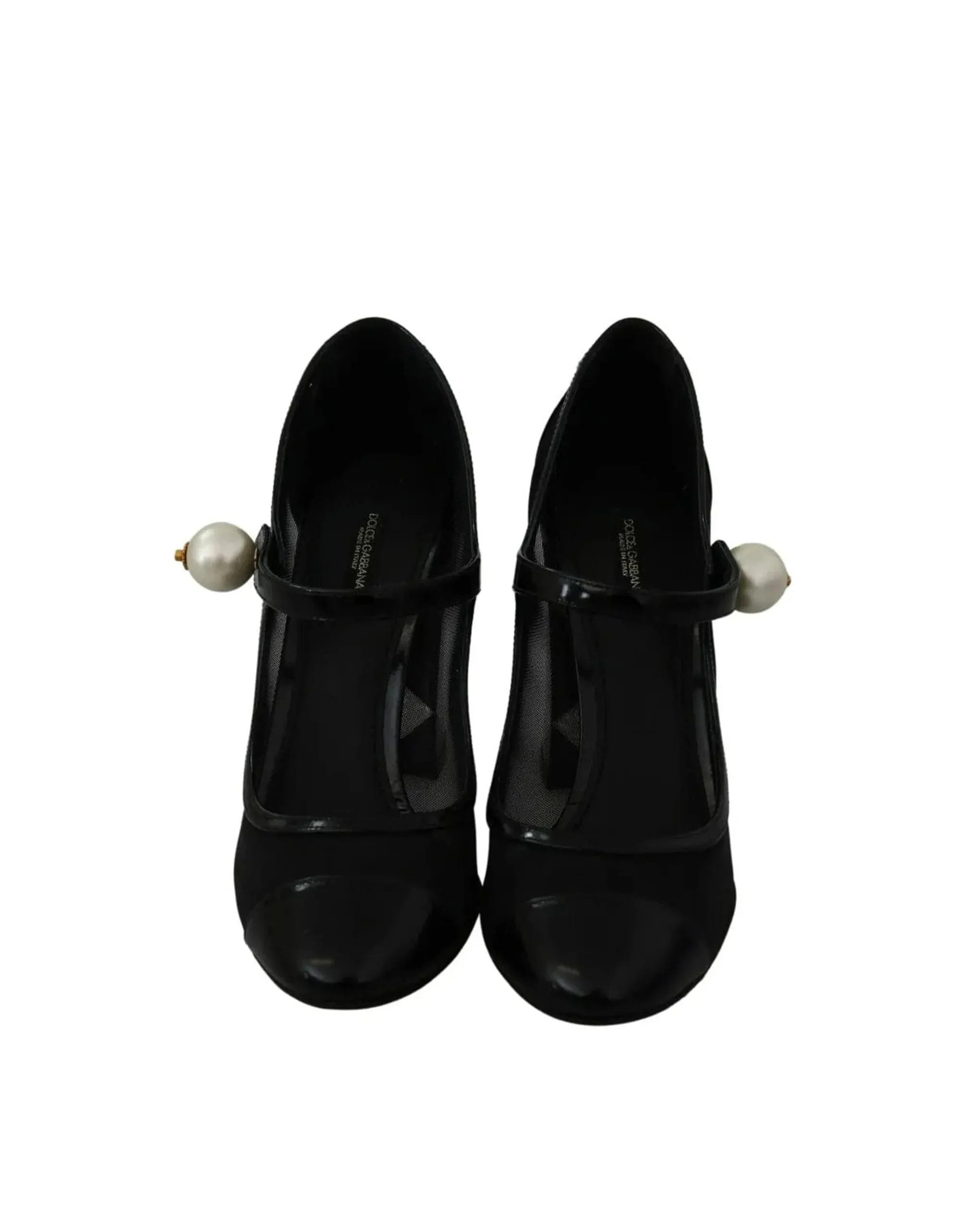 Embellished Harlequin Mary Janes Sandals