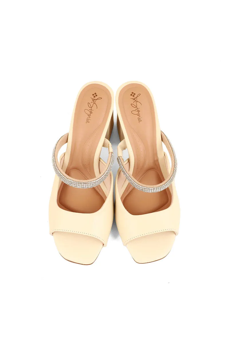 Formal Slip On I29250-Cream