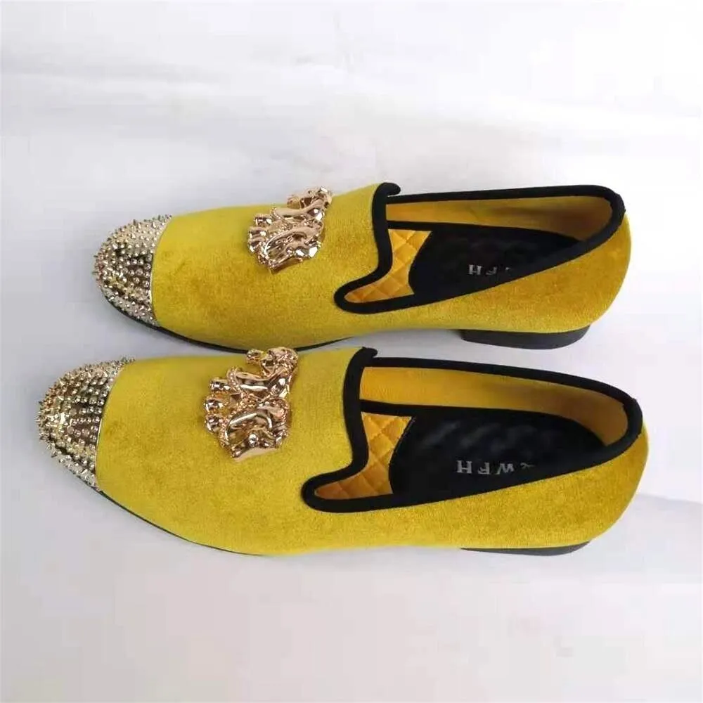 Handmade Men Loafers  Party And Wedding Shoes