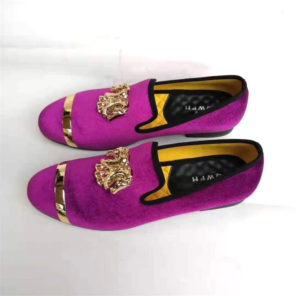 Handmade Men Loafers  Party And Wedding Shoes