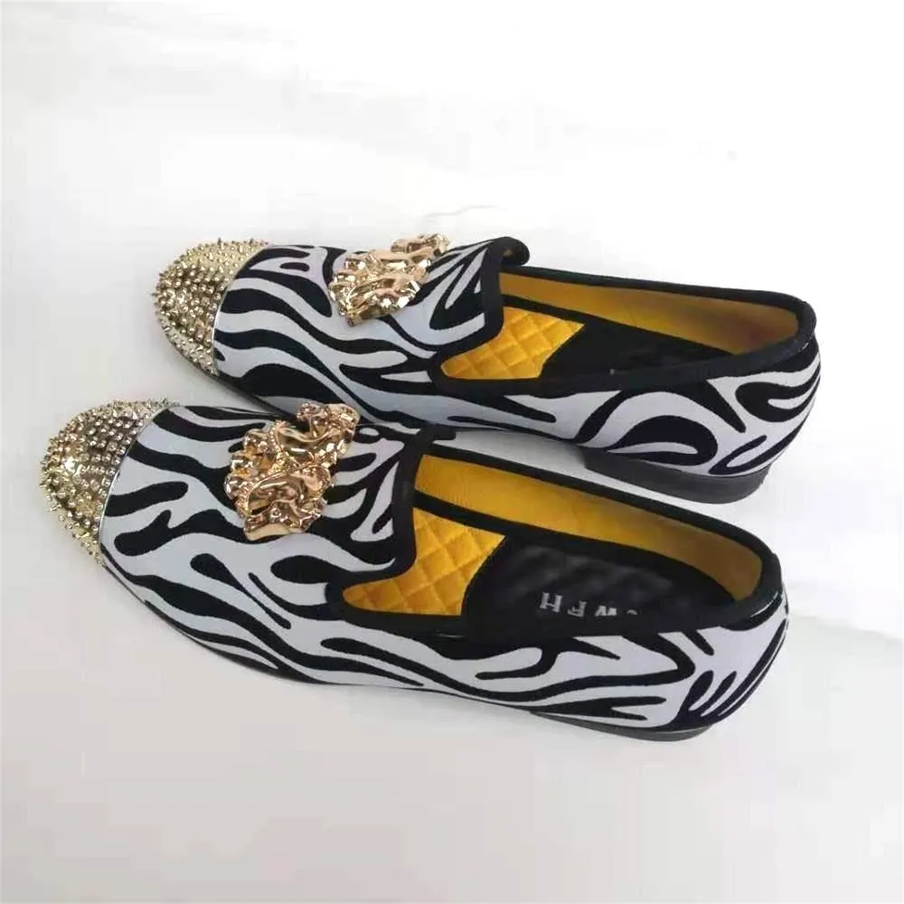 Handmade Men Loafers  Party And Wedding Shoes