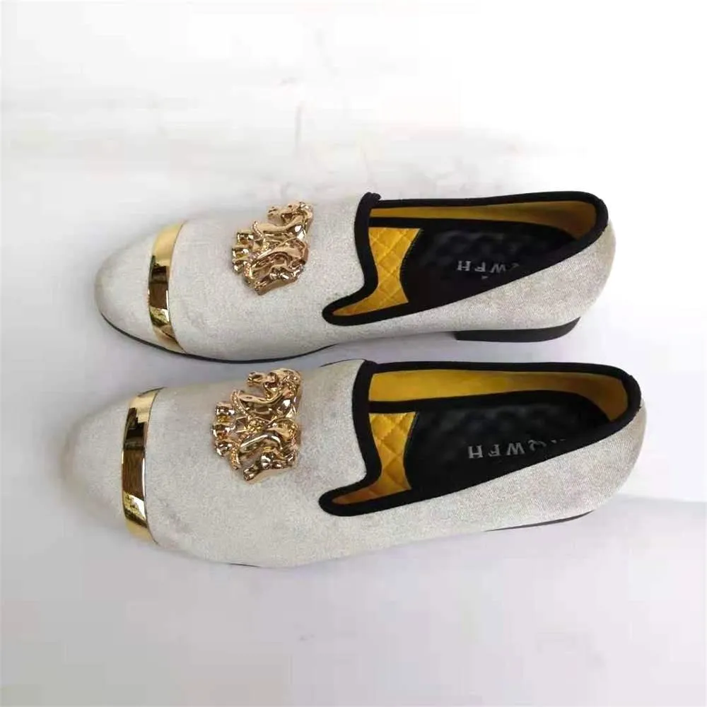 Handmade Men Loafers  Party And Wedding Shoes