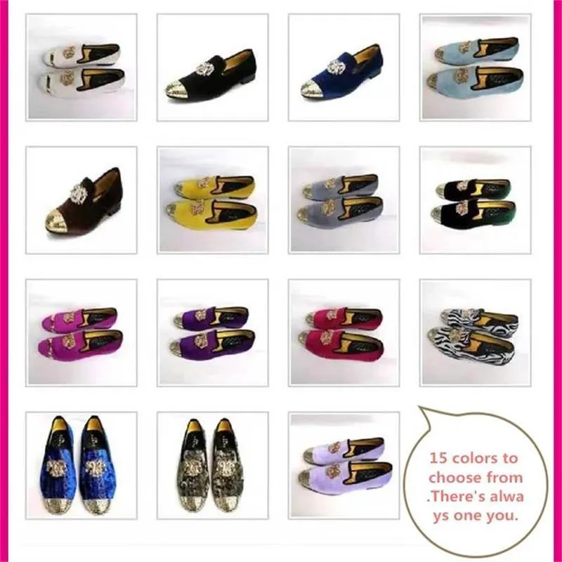 Handmade Men Loafers  Party And Wedding Shoes