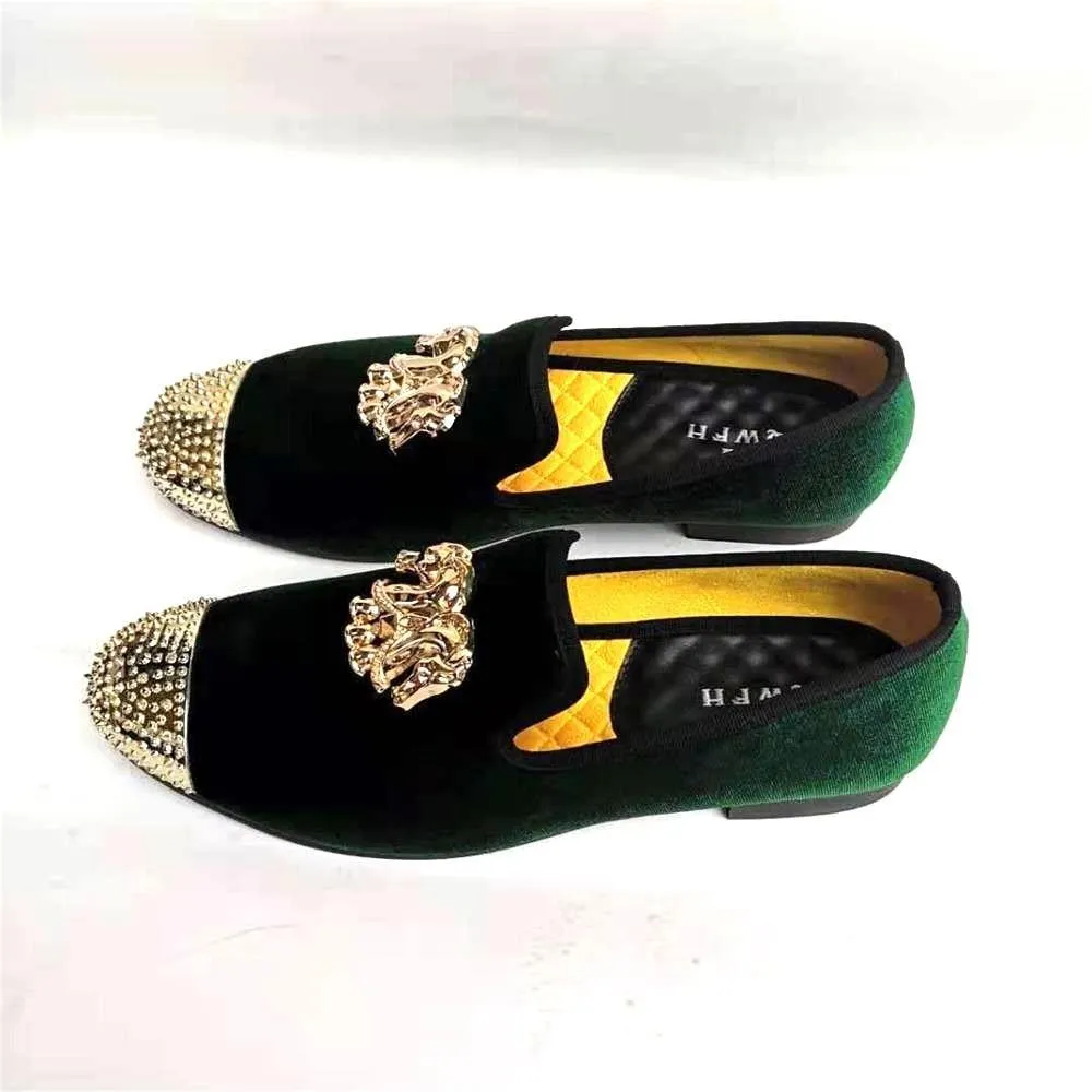 Handmade Men Loafers  Party And Wedding Shoes