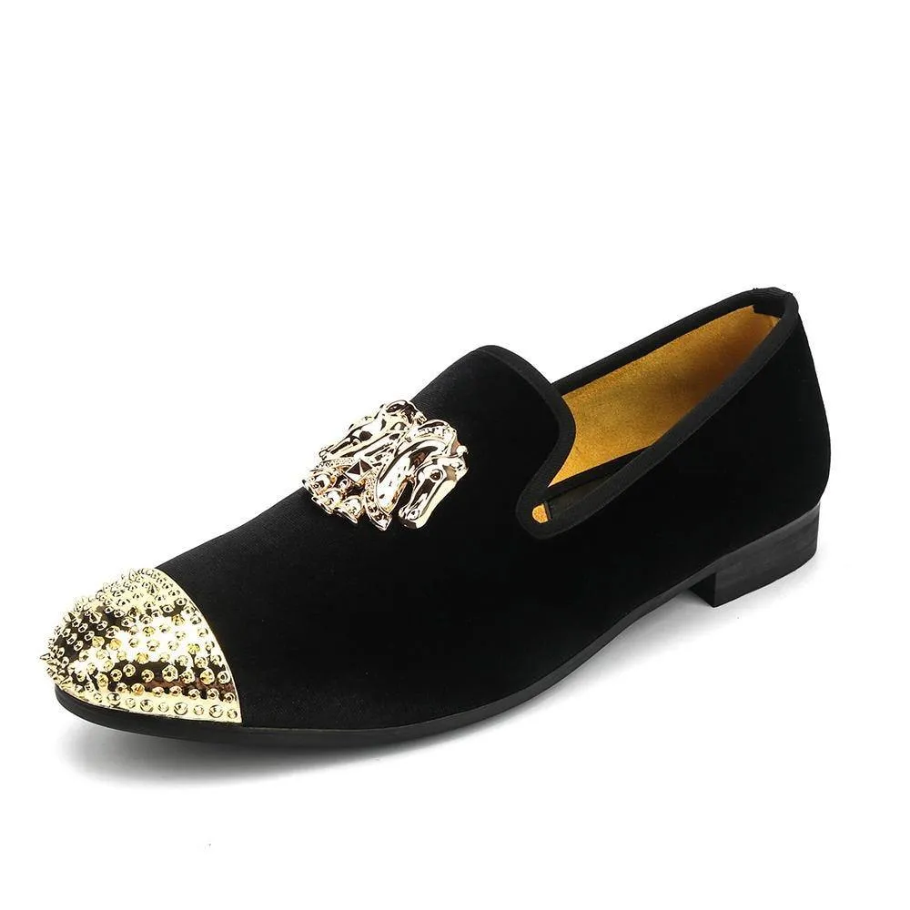 Handmade Men Loafers  Party And Wedding Shoes