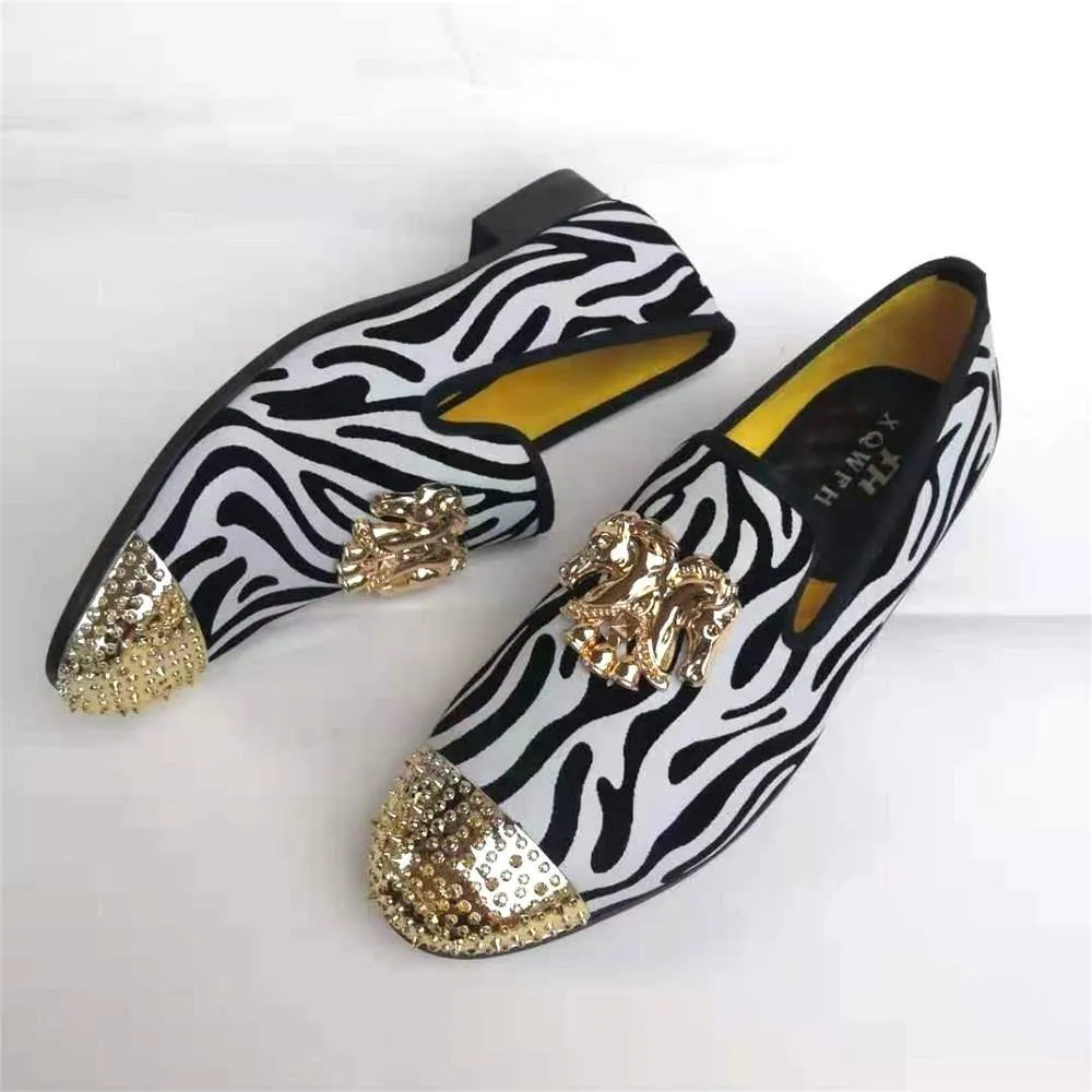 Handmade Men Loafers  Party And Wedding Shoes