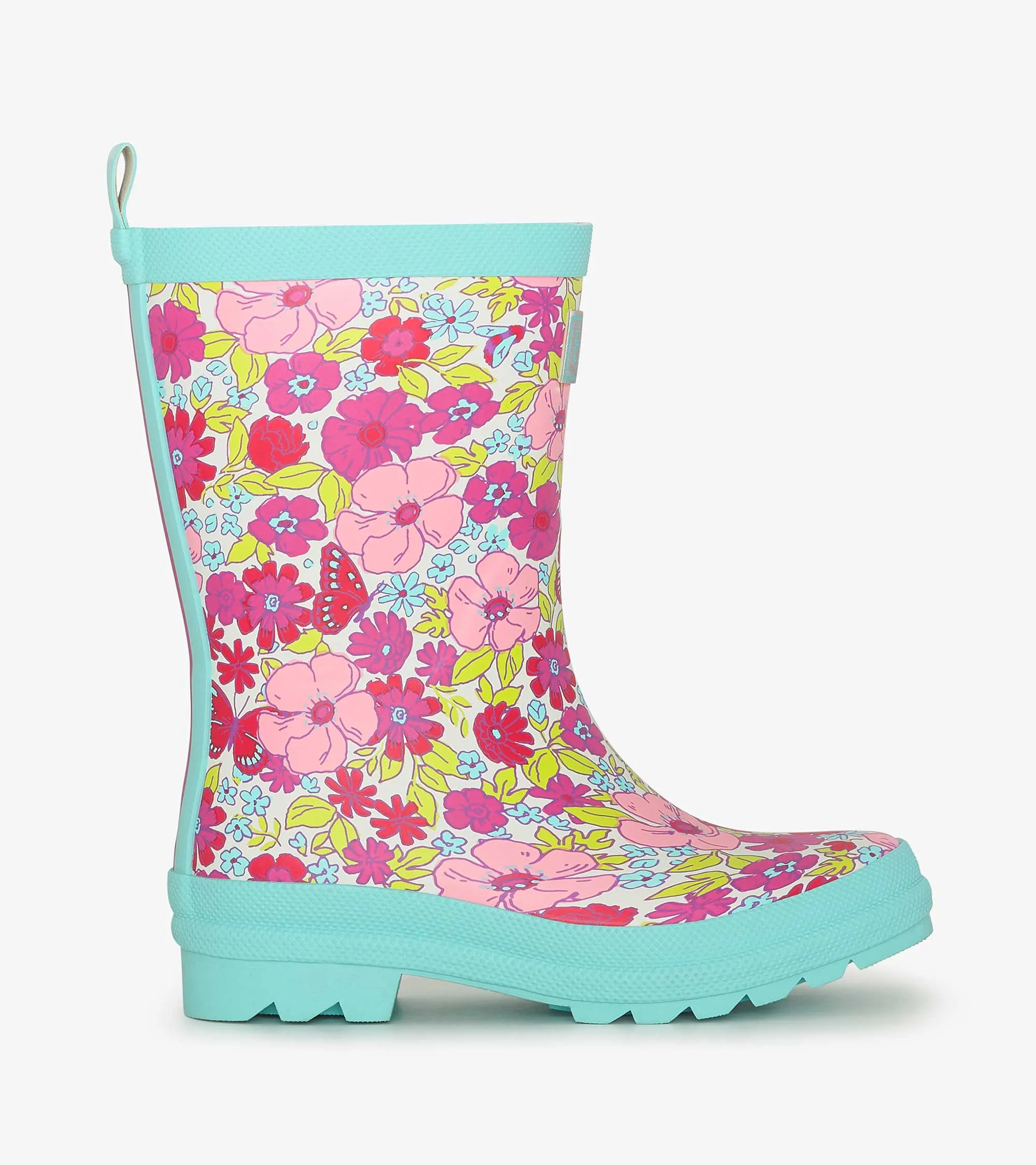Hatley Groovy Flowers Matte Rain Boots