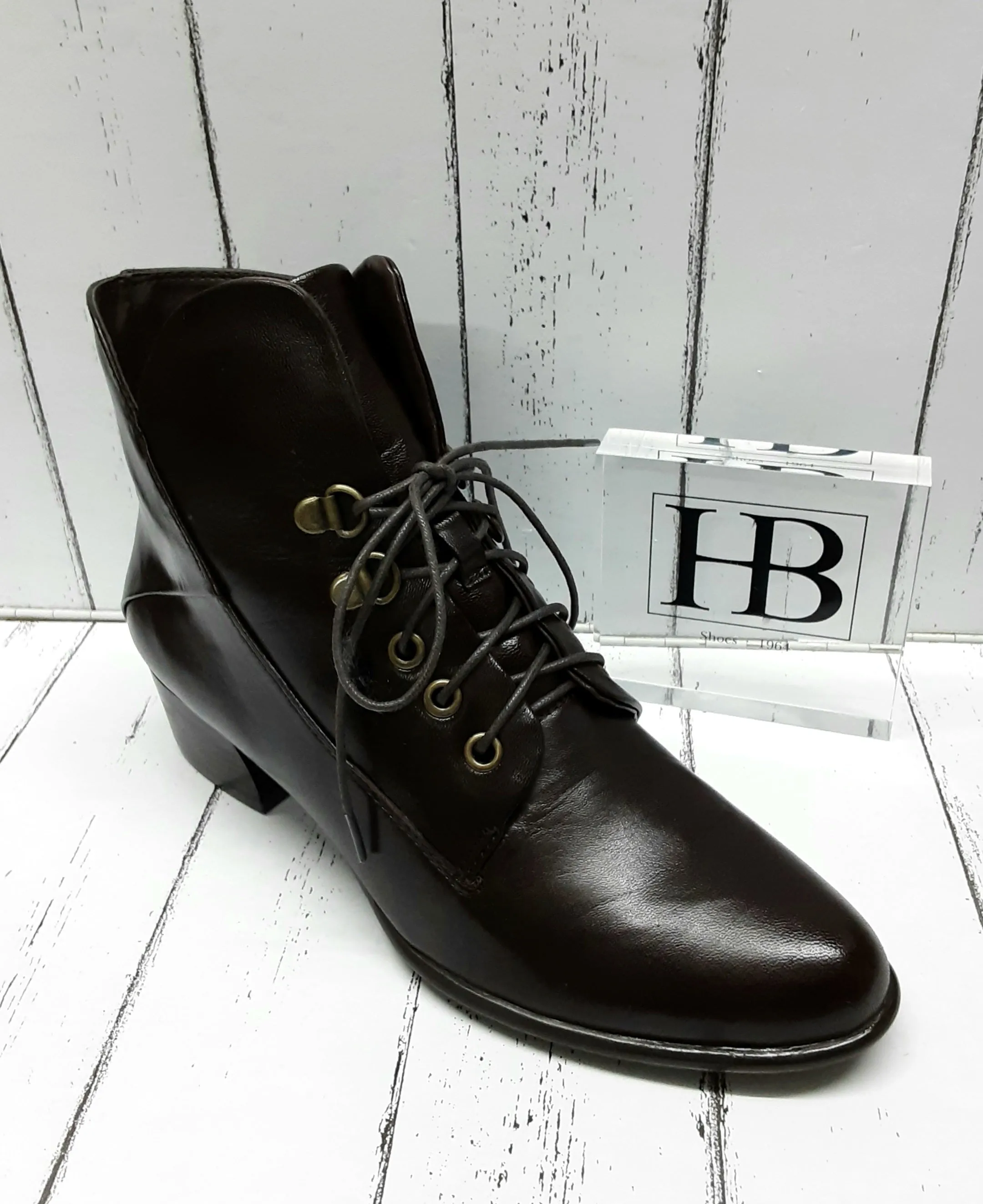HB CANAL GRANDE - 58640 - BRIGI - LACE UP BOOT - Glove TDM (Brown)