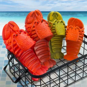 Hilarious Summer Lobster Men's Beach Sandals.