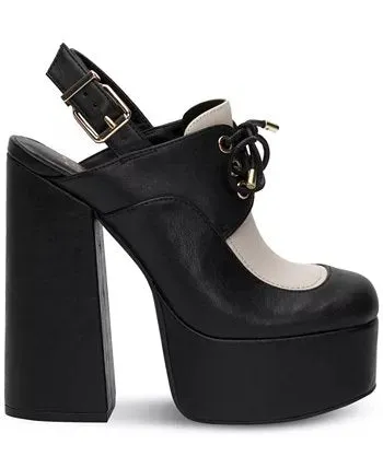 Jessica Simpson Sondos Platform Sandals Diva Loafer Slingback Block Heeled Pumps
