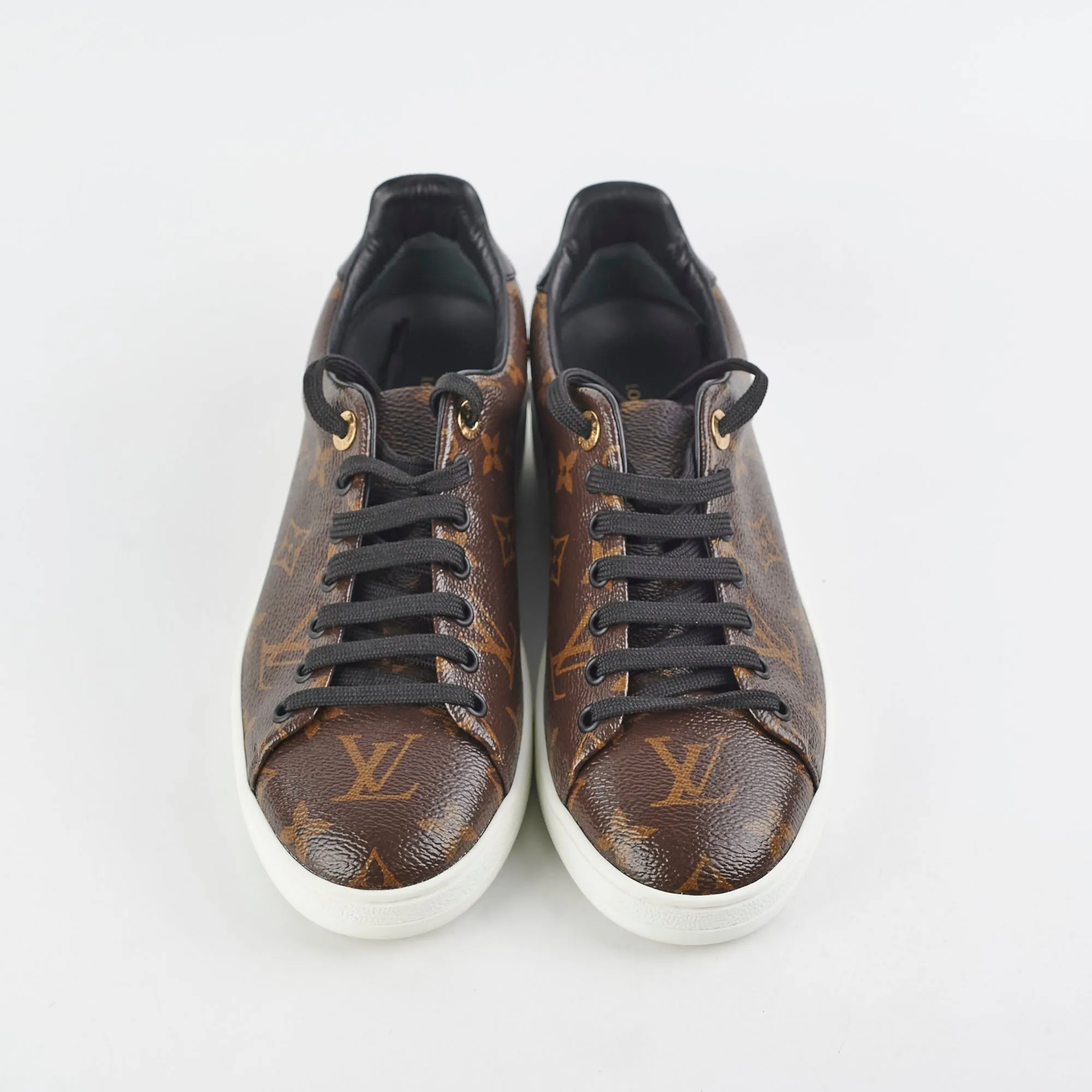 Louis Vuitton Frontrow Sneakers Monogram Size 38