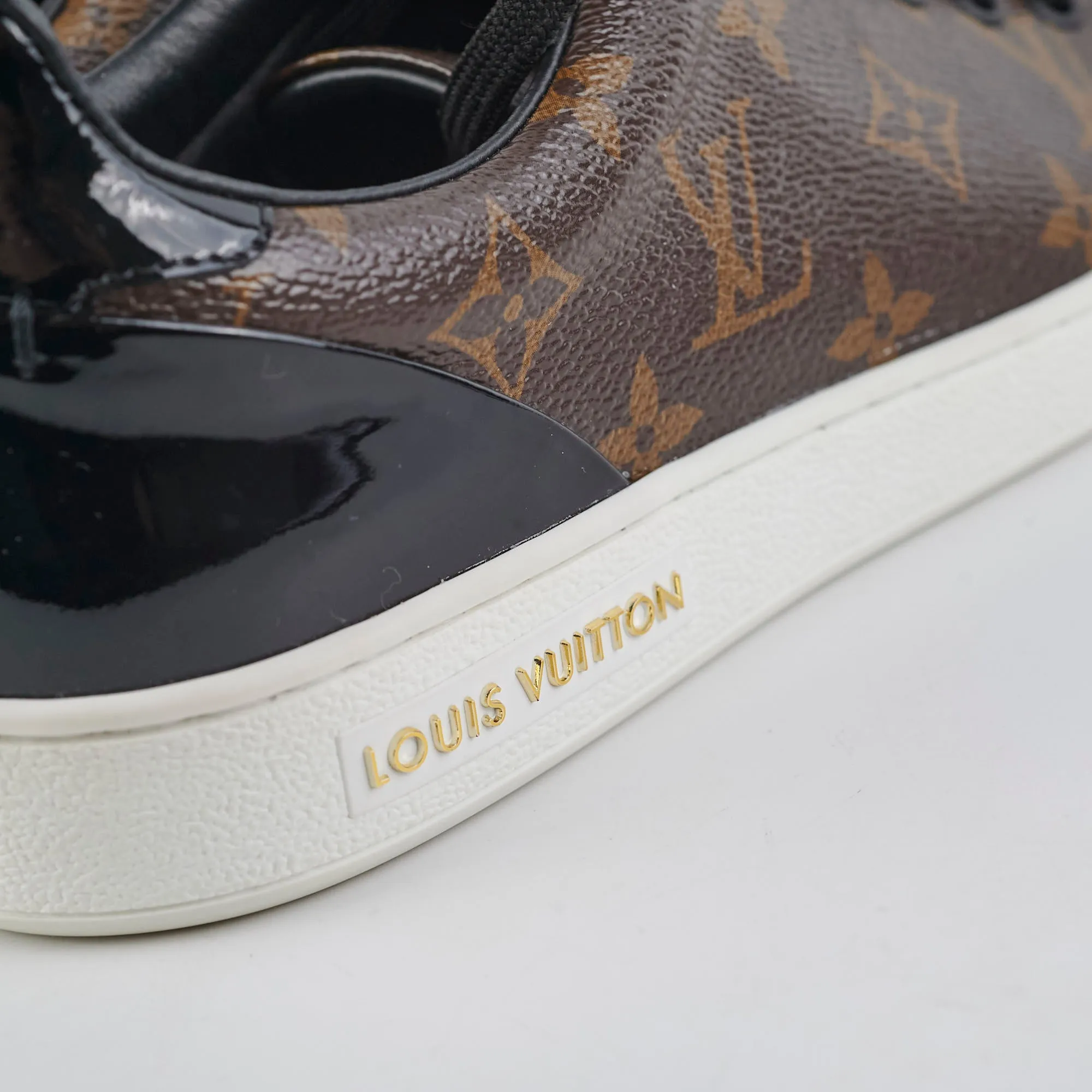 Louis Vuitton Frontrow Sneakers Monogram Size 38