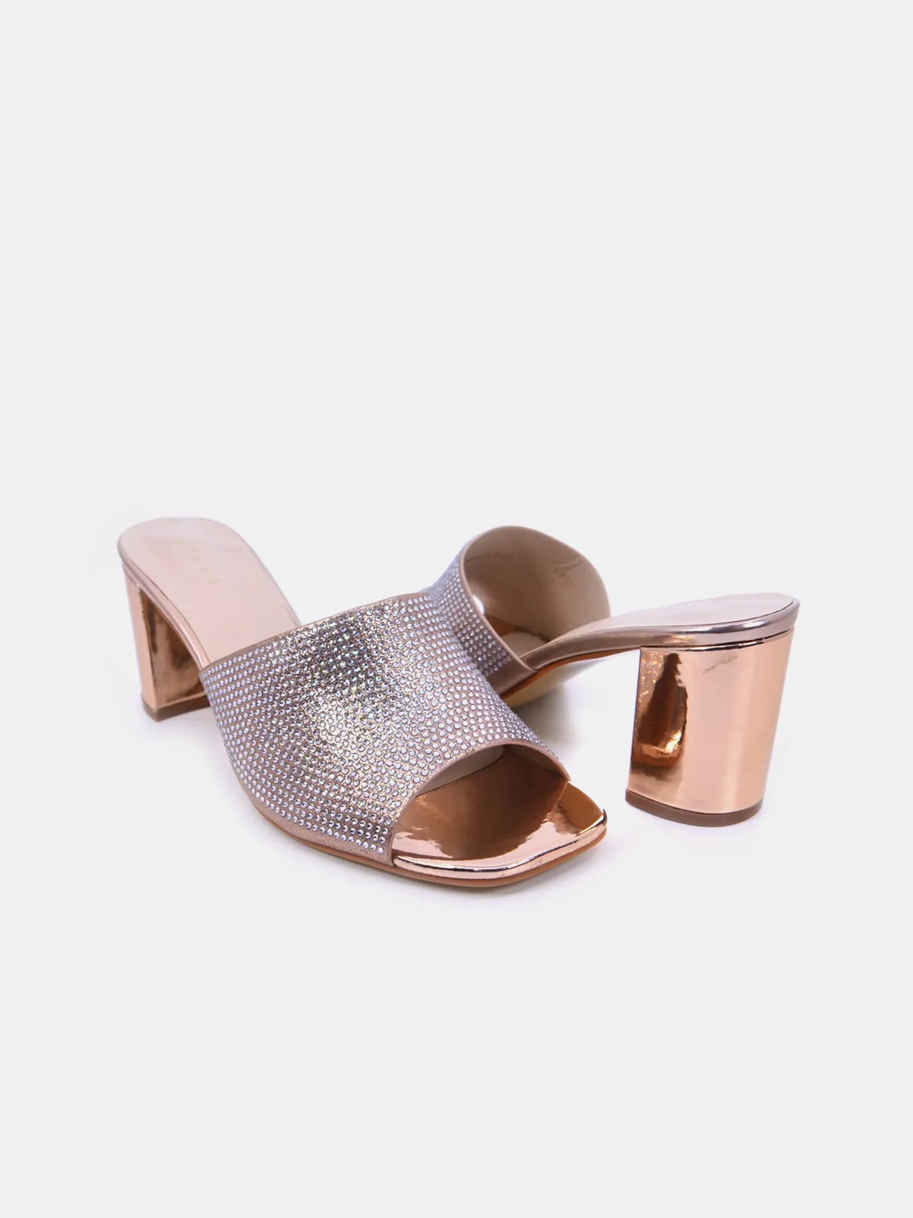 Mynaal Sparkle Women's Block Heel Sandals