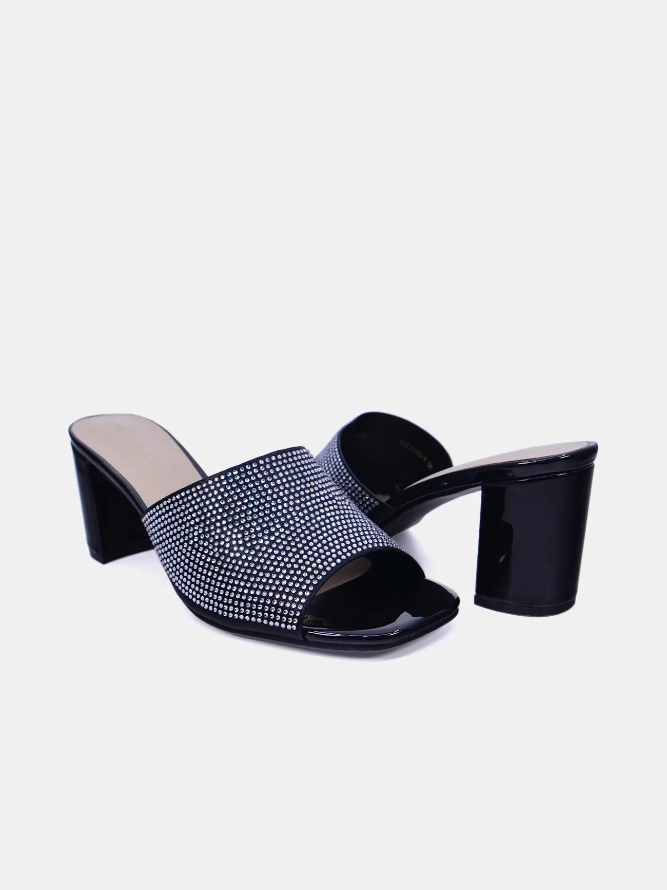 Mynaal Sparkle Women's Block Heel Sandals