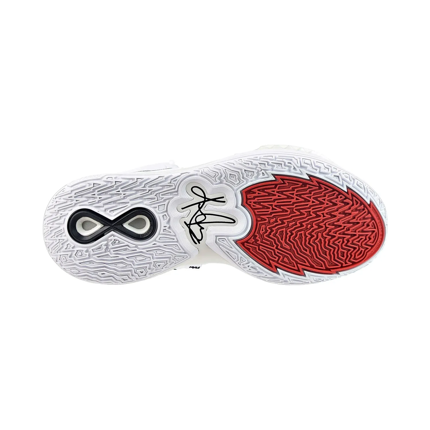 Nike Kyrie Infinity Men's Shoes White-Black-University Red