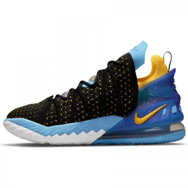 Nike - Men - LeBron 18 - Black/University Gold/Coast/Concord