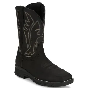 Nitread 11" Waterproof Matte Black Work Boot