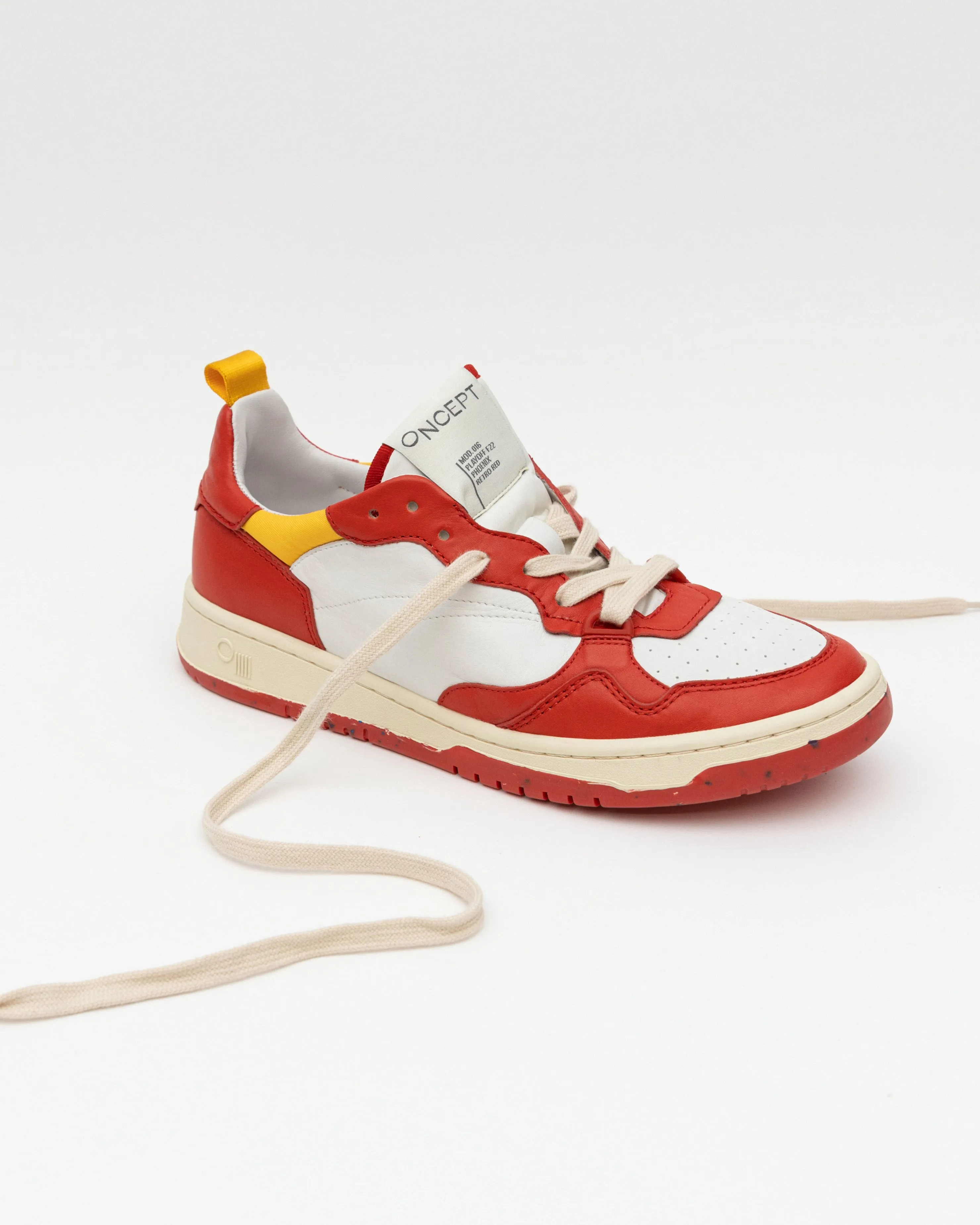 Oncept Phoenix Sneakers in Retro Red