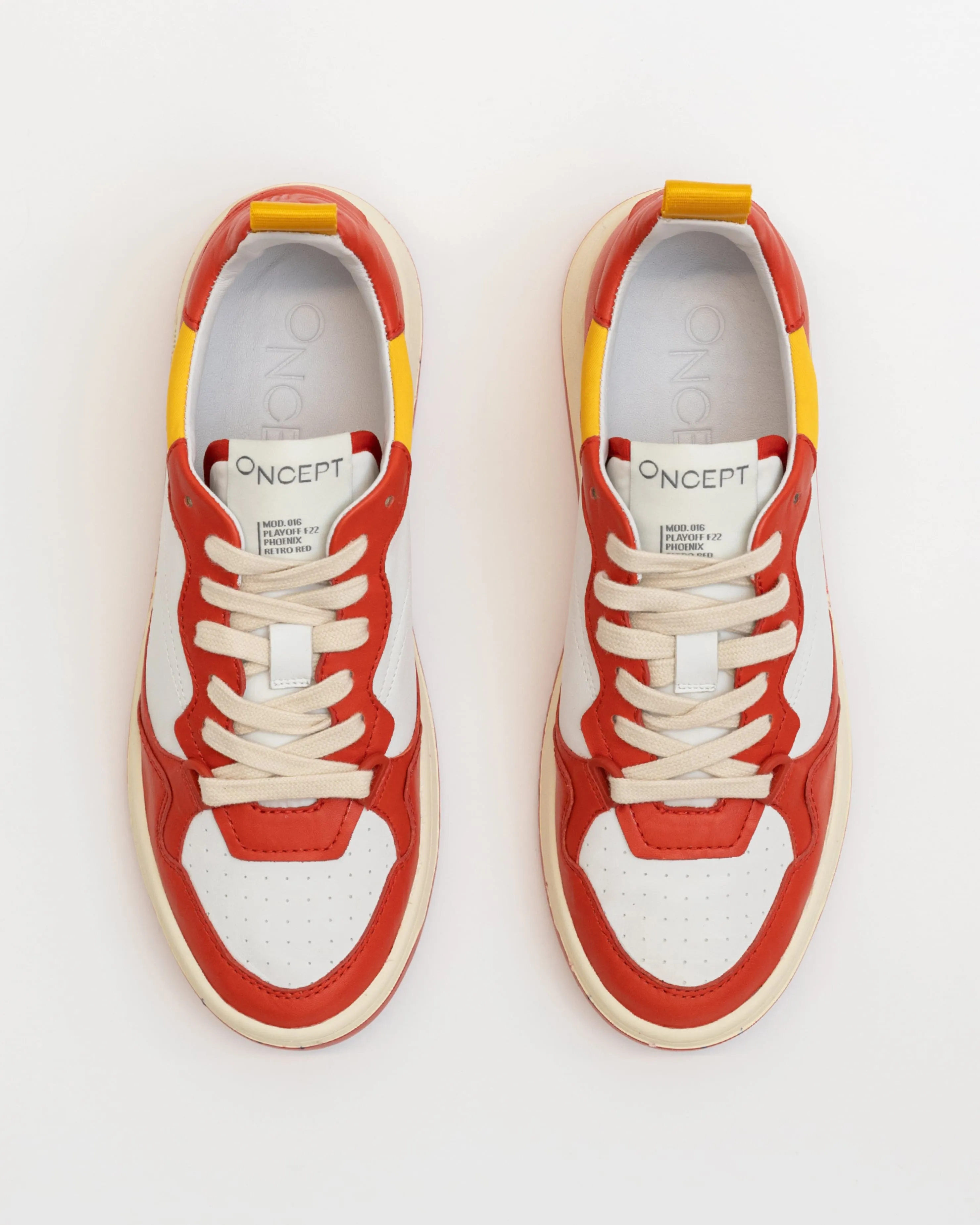 Oncept Phoenix Sneakers in Retro Red