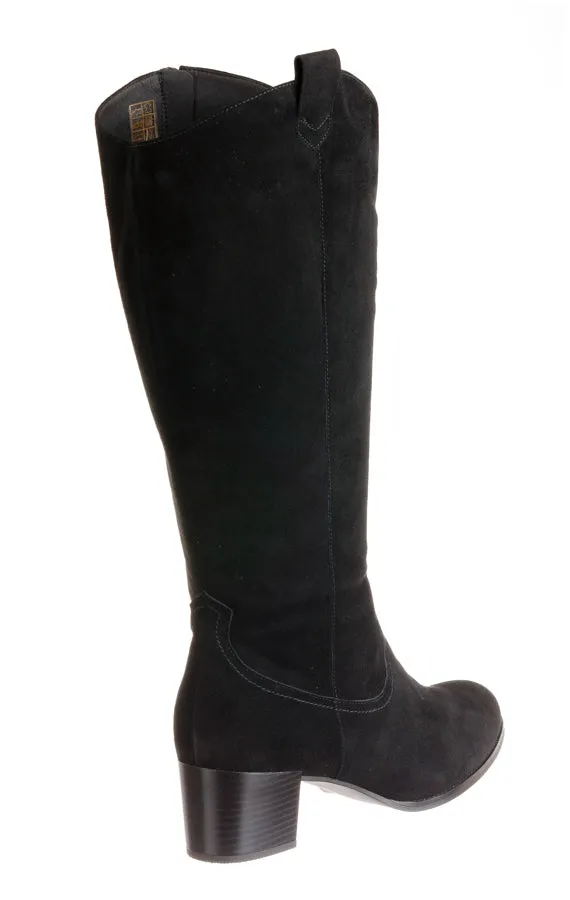 PIE YUKON BLACK SUEDE