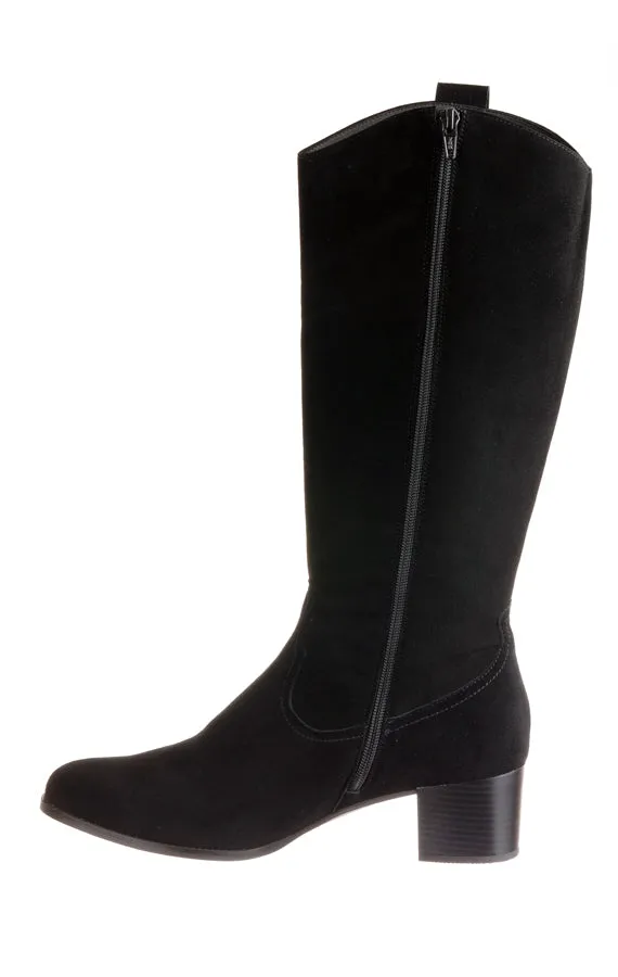 PIE YUKON BLACK SUEDE