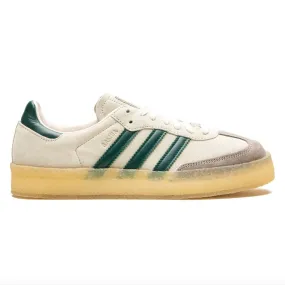 "8TH STREET WHITE" SAMBA SNEAKERS - CHALK WHITE