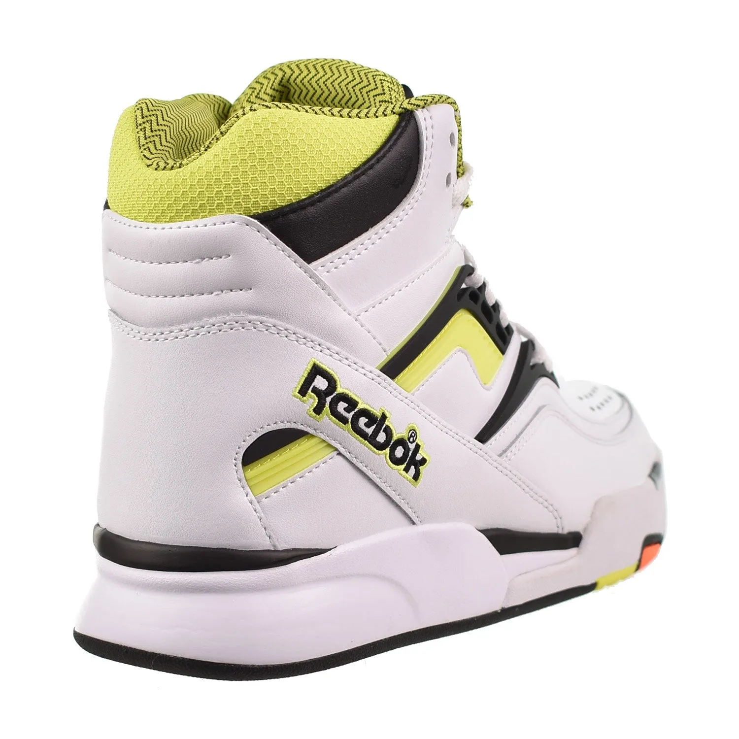 Reebok Pump Twilight Zone Men's Shoes White-Core Black-Solar Acid Yellow