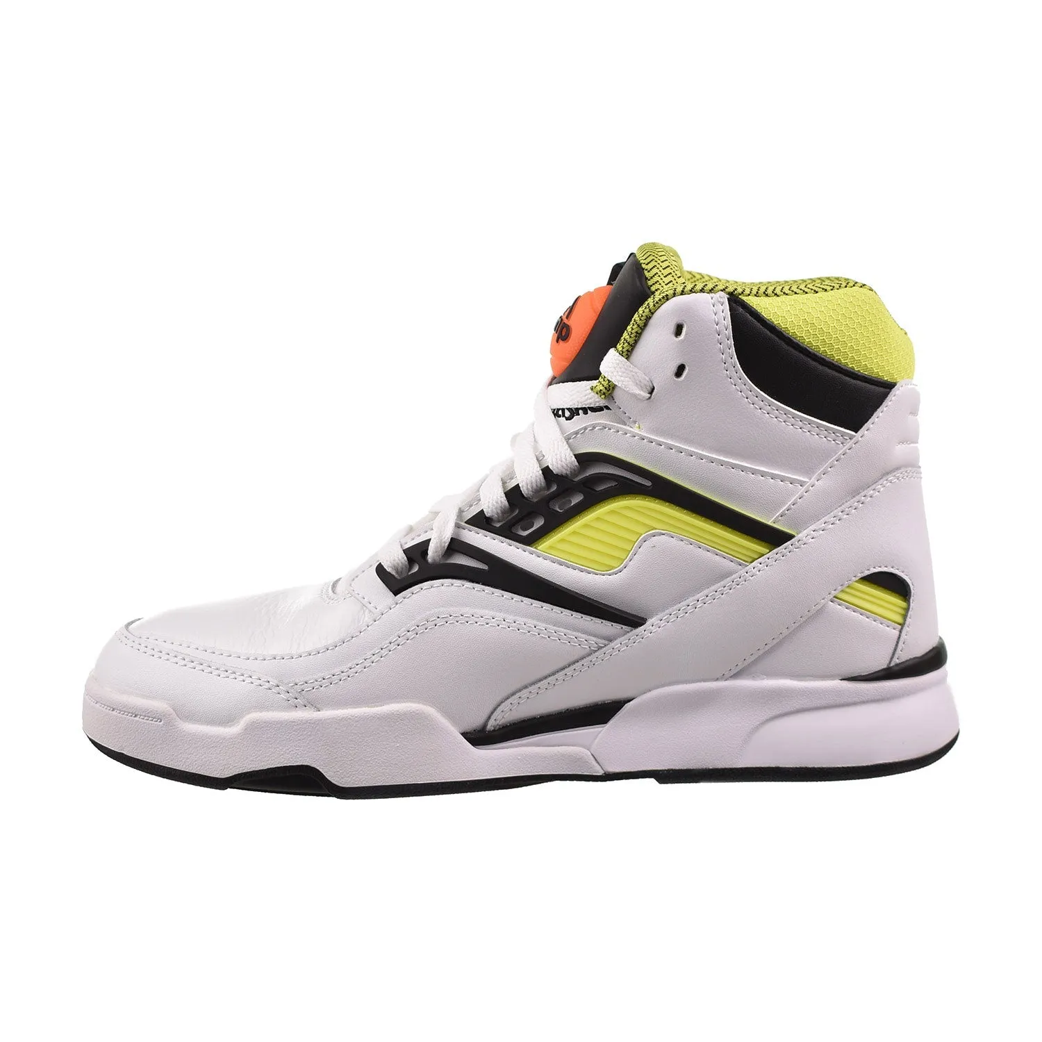 Reebok Pump Twilight Zone Men's Shoes White-Core Black-Solar Acid Yellow