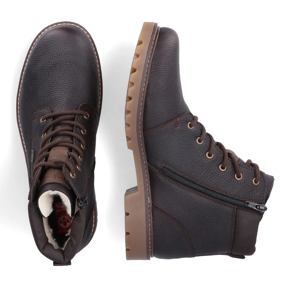 Rieker 38842 Brown Leather Boot (Men's)