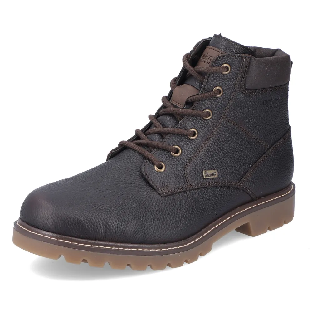 Rieker 38842 Brown Leather Boot (Men's)