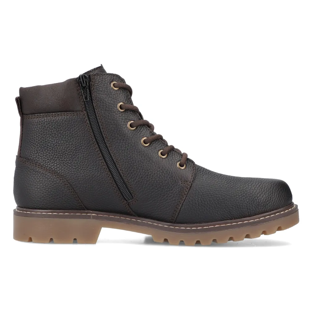 Rieker 38842 Brown Leather Boot (Men's)