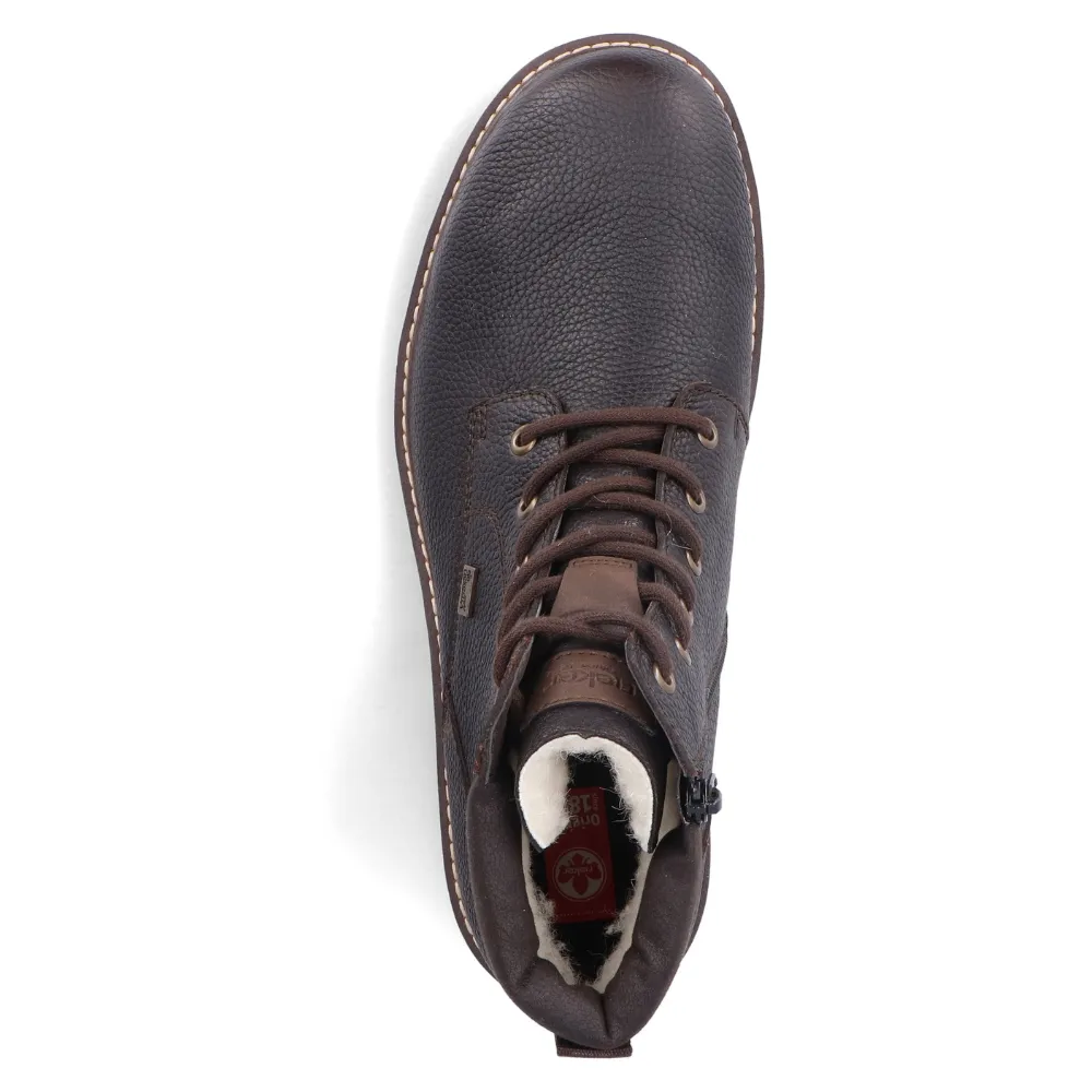 Rieker 38842 Brown Leather Boot (Men's)
