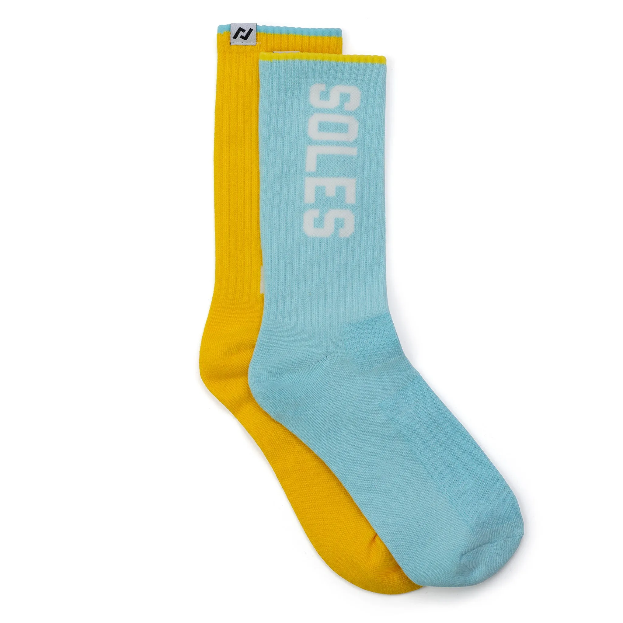 RN Socks Mix-n-Match Blue/Yellow